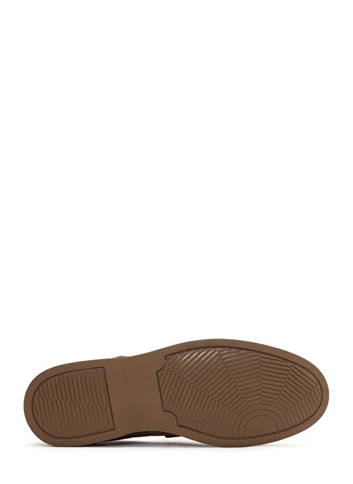 Derimod Fly Erkek Vizon Süet Deri Casual Loafer 25SFD632410 - Görsel 5