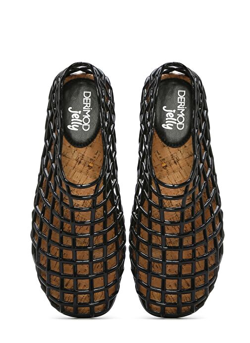 Kadın Siyah Jelly Babet 25SFE4754PV - Görsel 7