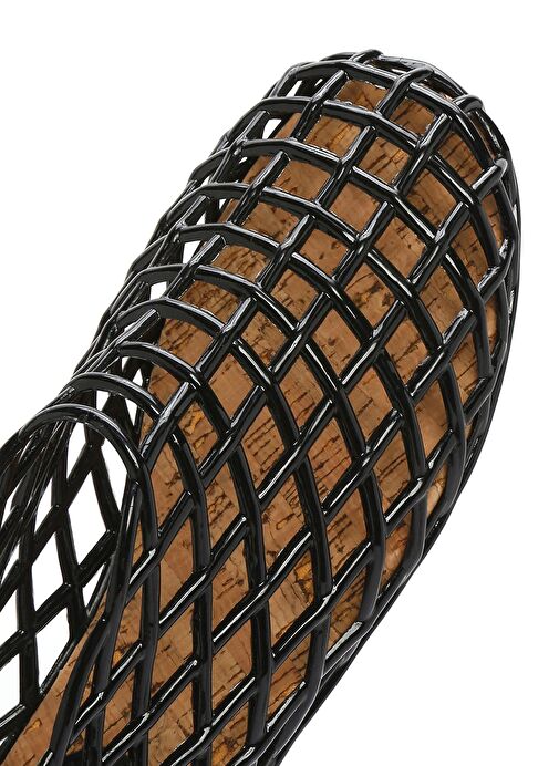 Kadın Siyah Jelly Babet 25SFE4754PV - Görsel 8