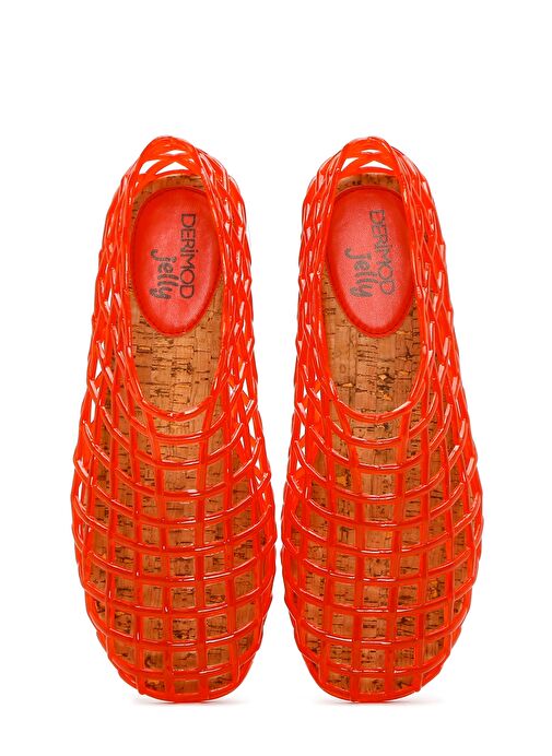 Kadın Kırmızı Jelly Babet 25SFE4754PV - Görsel 8