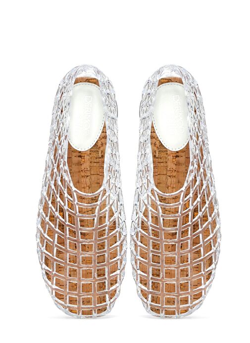 Kadın Şeffaf Jelly Babet 25SFE4754PV - Görsel 8