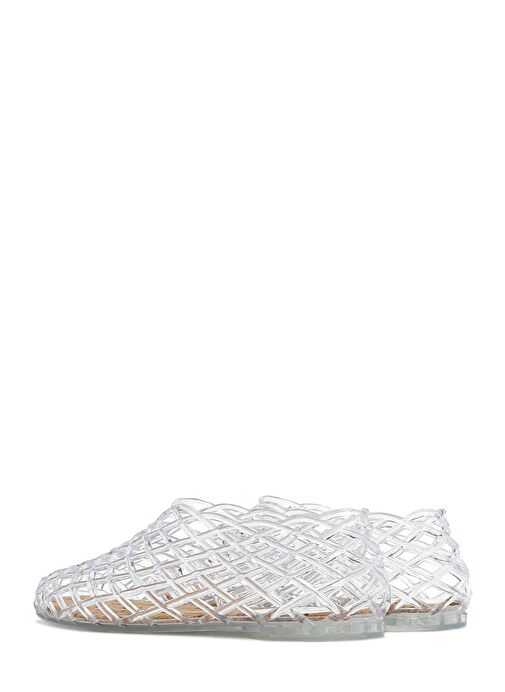 Kadın Şeffaf Jelly Babet 25SFE4754PV - Görsel 6