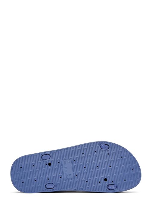 Kadın Mavi Bantlı Kalın Tabanlı Jelly Sandalet 25SFE4752PV - Görsel 5