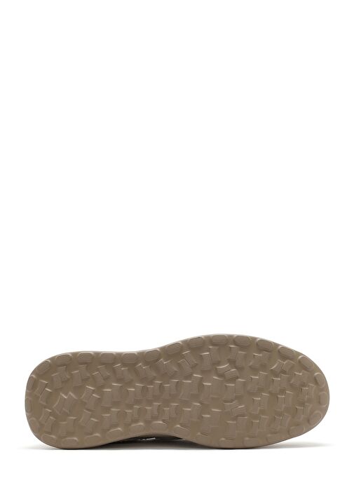 Erkek Bej Bağcıklı Kalın Tabanlı Sneaker 25SFD69286F - Görsel 5