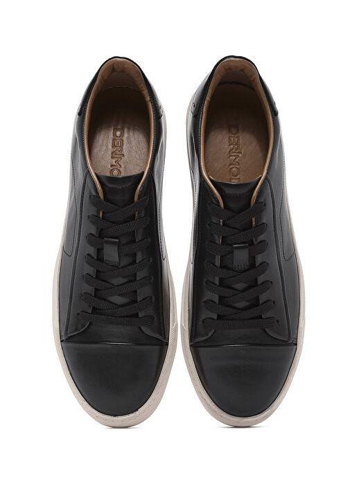 Derimod Siyah Erkek Deri Sneaker 25SFD610518 - Görsel 8