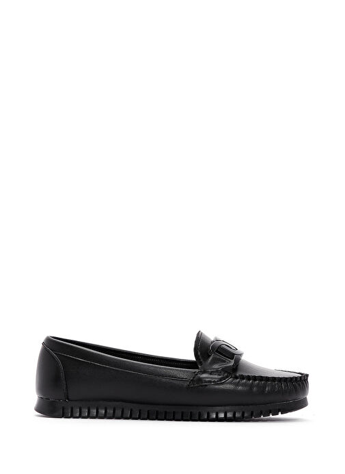 Derimod Derimod Kadın Siyah Casual Loafer 25SFE145018 | Boyner Siyah - 2. görsel