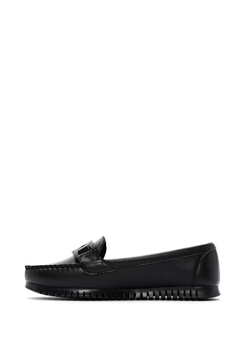 Derimod Derimod Kadın Siyah Casual Loafer 25SFE145018 | Boyner Siyah - 3. görsel