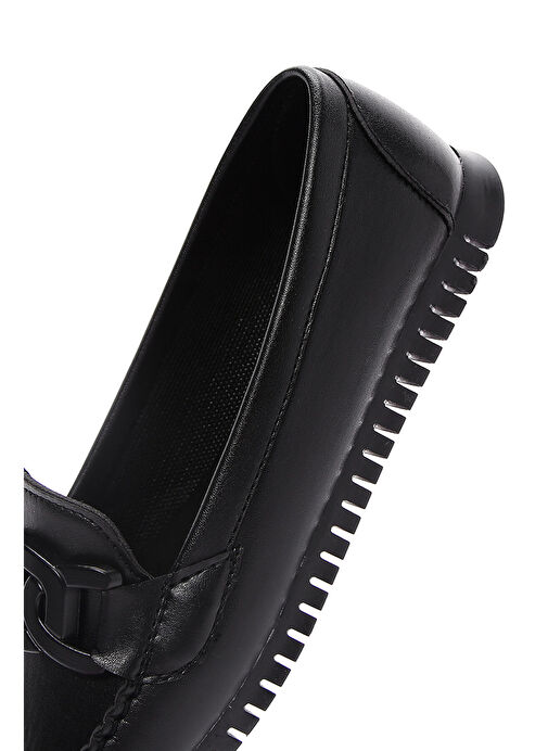 Derimod Derimod Kadın Siyah Casual Loafer 25SFE145018 | Boyner Siyah - 8. görsel