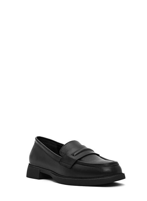 Derimod Derimod Kadın Siyah Deri Maskülen Loafer 25SFD182318 | Boyner Siyah - 7. görsel