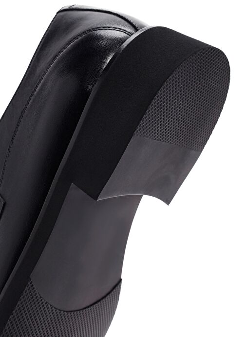 Derimod Derimod Erkek Siyah Bağcıklı Deri Casual Ayakkabı 25SFD704018 Klasik Ayakkabı | Boyner Siyah - 9. görsel