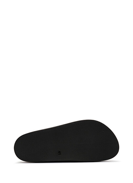 Erkek Siyah Tokalı Nubuk Deri Terlik 25SFD6255V3 - Görsel 5