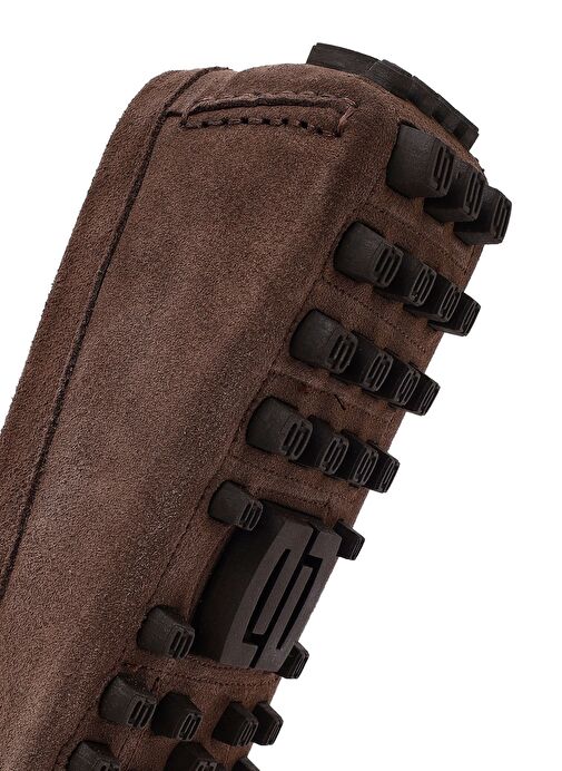 Erkek Vizon Püsküllü Süet Deri Loafer 25SFD631510 - Görsel 9