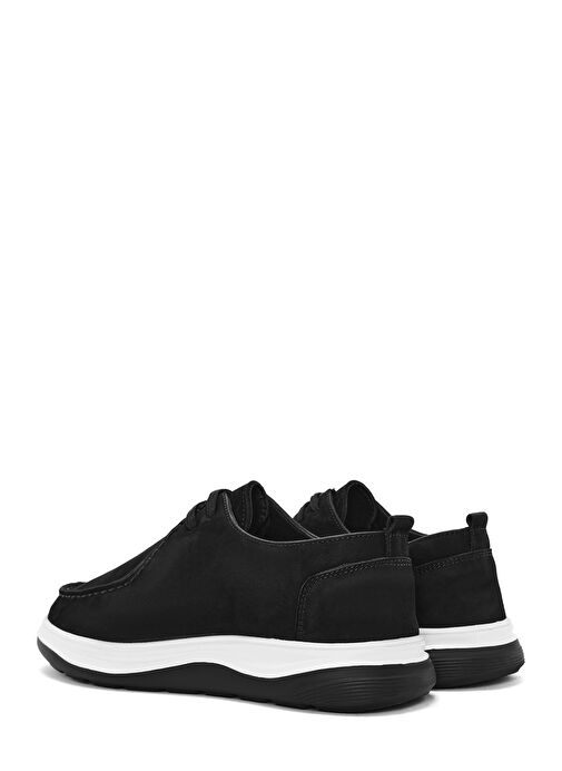 Derimod Derimod Erkek Siyah Bağcıklı Nubuk Deri Comfort Ayakkabı 25SFD6605V3 Casual Ayakkabı | Boyner Siyah - 6. görsel