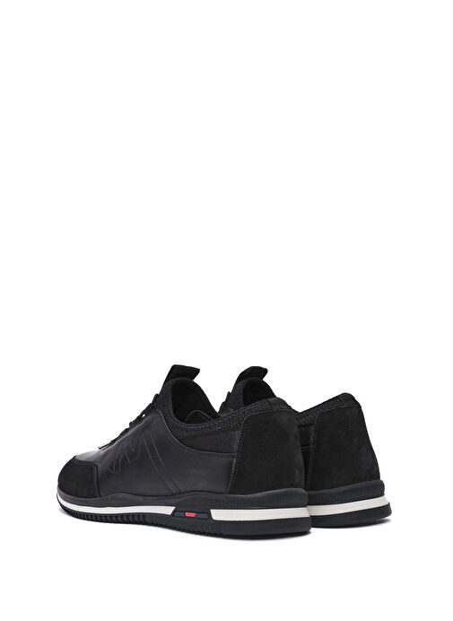 Derimod Siyah Erkek Deri Sneaker 25SFD710918 - Görsel 6