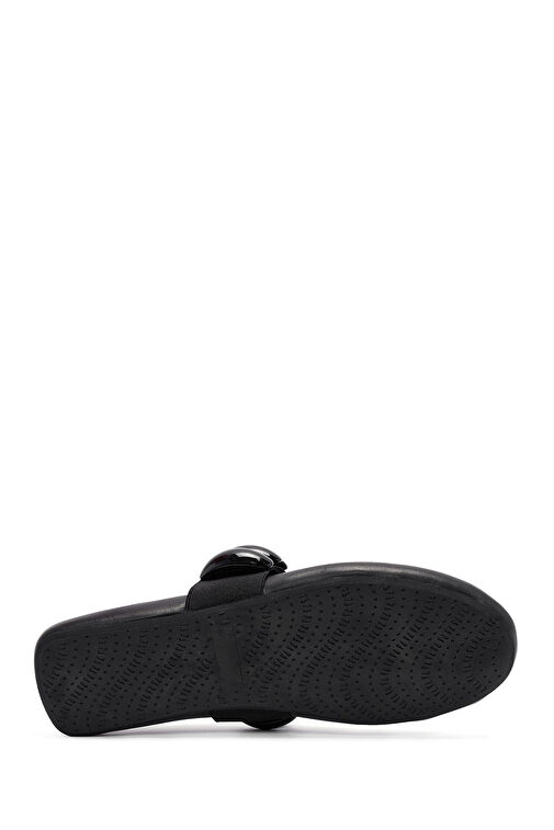 Derimod Derimod Kadın Siyah Toka Detaylı Deri Babet 24WFD230018 | Boyner Siyah - 5. görsel