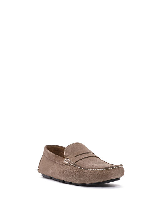 Derimod Lacivert Erkek Süet Loafer 25SFD711010 - Görsel 7