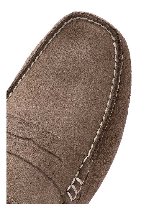 Derimod Lacivert Erkek Süet Loafer 25SFD711010 - Görsel 9