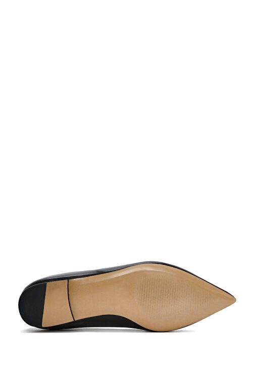 Derimod Derimod Kadın Siyah Toka Detaylı Deri Babet 24WFD230218 | Boyner Siyah - 5. görsel