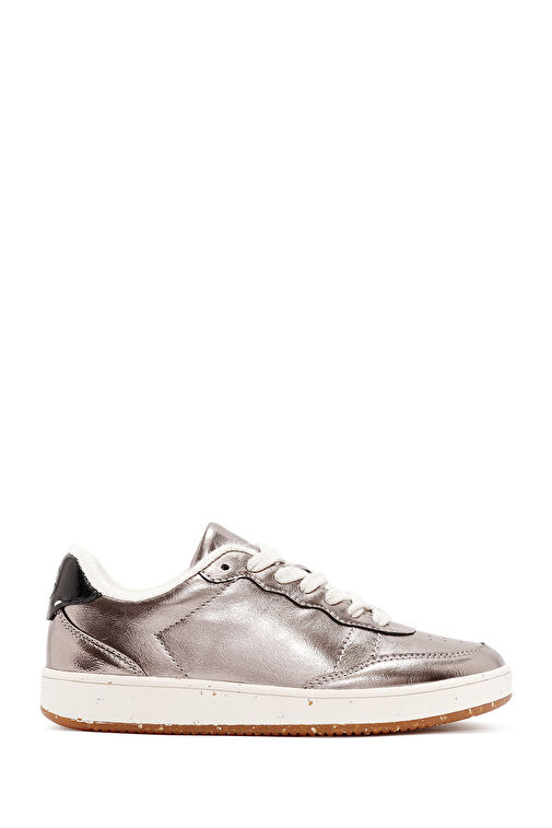 Derimod Bronz Kadın Deri Sneaker 24WFD435232 - Görsel 2