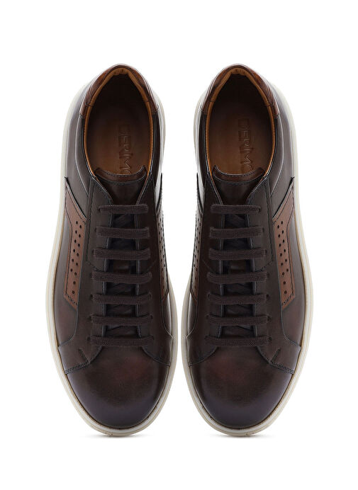 Derimod Siyah Erkek Deri Sneaker 25SFD740418 - Görsel 8