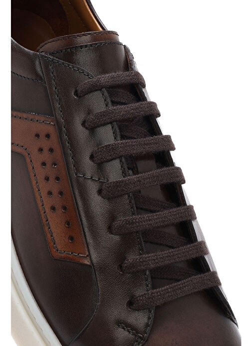 Derimod Siyah Erkek Deri Sneaker 25SFD740418 - Görsel 9