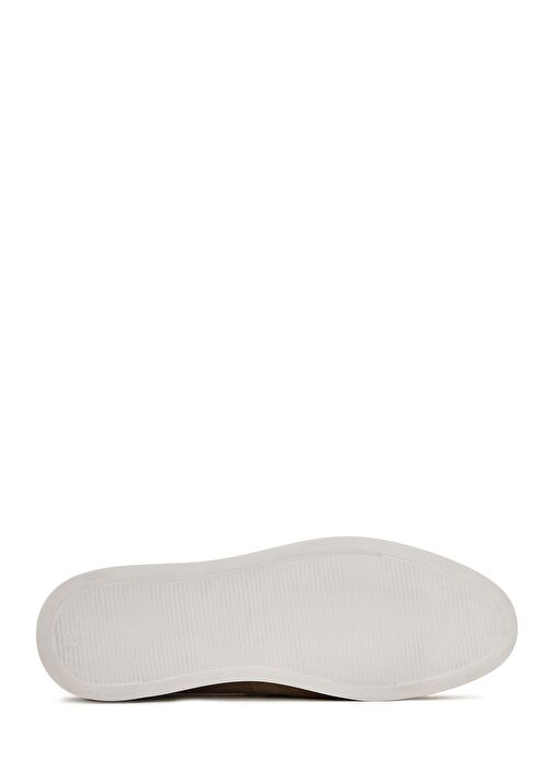 Erkek Bej Püsküllü Süet Deri Casual Loafer 25SFD750310 - Görsel 5