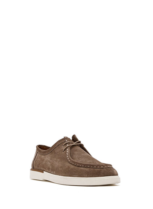 Derimod Bej Erkek Süet Günlük Ayakkabı 25SFD750510 - Görsel 7