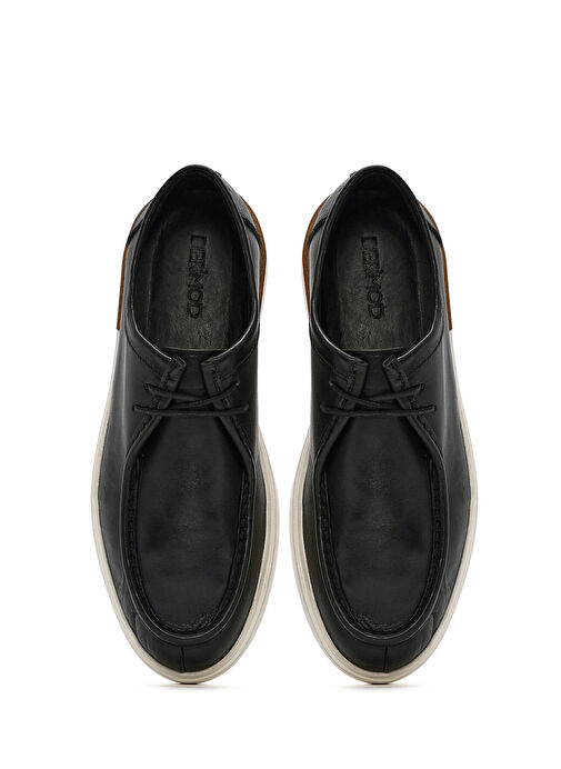 Derimod Siyah Erkek Deri Günlük Ayakkabı 25SFD750518 - Görsel 8