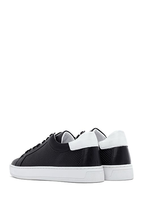 Derimod Derimod Erkek Siyah Bağcıklı Deri Sneaker 25SFD750918 | Boyner Siyah - 6. görsel