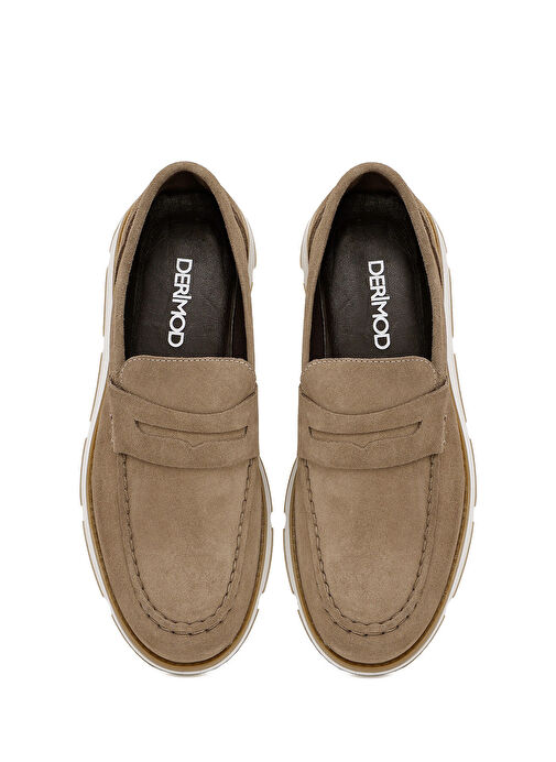 Derimod Vizon Erkek Süet Loafer 25SFD680610 - Görsel 8