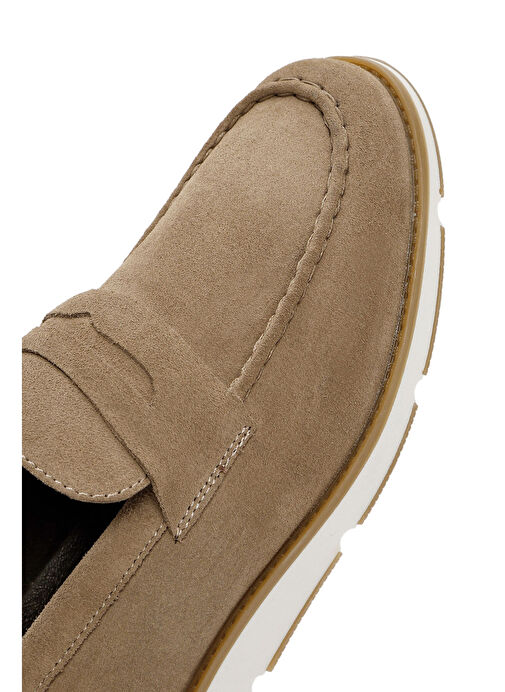 Derimod Vizon Erkek Süet Loafer 25SFD680610 - Görsel 9