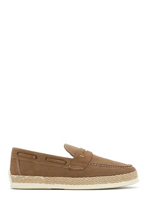 Derimod Derimod Erkek Bej Süet Deri Casual Loafer 25SFD680910 | Boyner Bej - 2. görsel