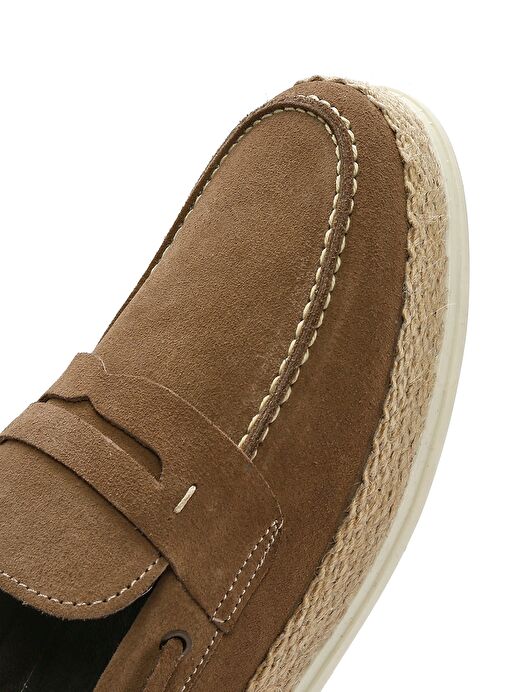 Derimod Derimod Erkek Bej Süet Deri Casual Loafer 25SFD680910 | Boyner Bej - 9. görsel