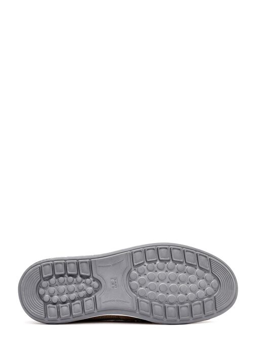 Erkek Bej Bağcıklı Nubuk Deri Casual Ayakkabı 25SFD6810V3 - Görsel 5