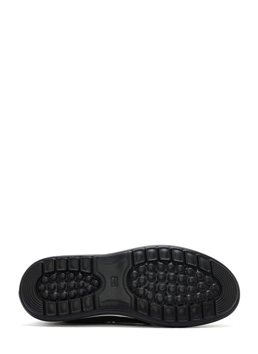 Erkek Siyah Bağcıklı Nubuk Deri Casual Ayakkabı 25SFD6810V3 - Görsel 5