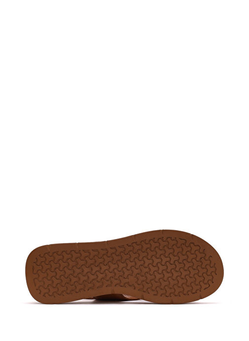 Kadın Taba Lastikli Deri Sandalet 25SFD362118 - Görsel 5