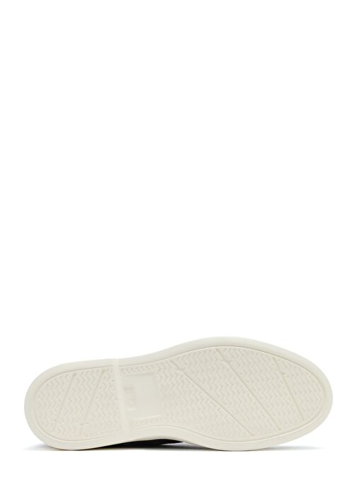 Erkek Gri Süet Deri Casual Loafer 25SFD707610 - Görsel 5