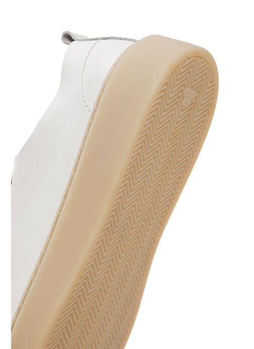 Derimod Derimod Erkek Beyaz Bağcıklı Deri Sneaker 25SFD707818 | Boyner Beyaz - 9. görsel