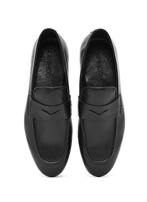 Derimod Siyah Kadın Nubuk Klasik Ayakkabı 25SFD621018 - Görsel 8