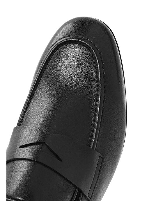 Derimod Siyah Kadın Nubuk Klasik Ayakkabı 25SFD621018 - Görsel 9