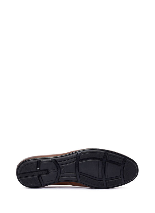 Erkek Taba Deri Klasik Ayakkabı 25SFD621018 - Görsel 5