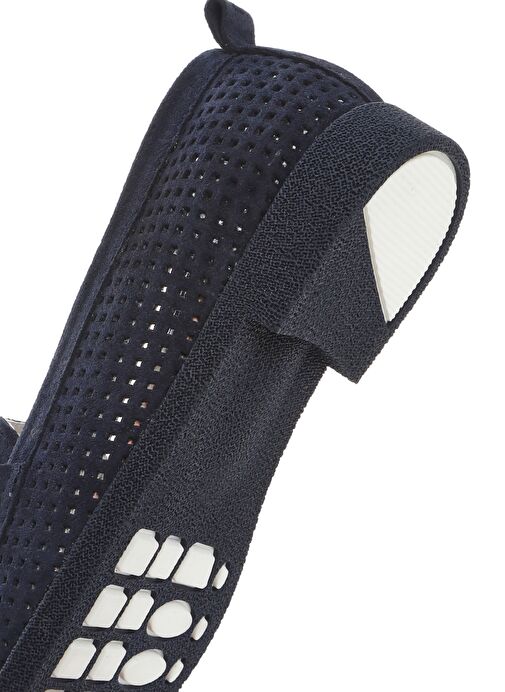 Derimod Derimod Kadın Lacivert Süet Deri Loafer 25SFD510410 | Boyner Lacivert - 9. görsel