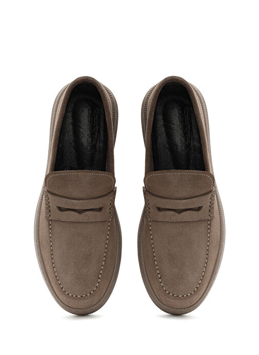 Derimod Derimod Erkek Bej Makosen Süet Deri Loafer 25SFD755410 | Boyner Bej - 8. görsel