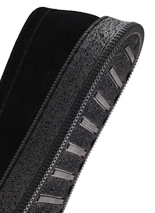 Erkek Siyah Makosen Süet Deri Loafer 25SFD755410 - Görsel 9