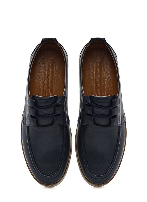 Derimod Derimod Erkek Lacivert Deri Casual Ayakkabı 25SFD674218 Klasik Ayakkabı | Boyner Lacivert - 8. görsel