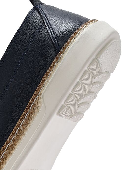 Derimod Derimod Erkek Lacivert Deri Casual Ayakkabı 25SFD674218 Klasik Ayakkabı | Boyner Lacivert - 9. görsel