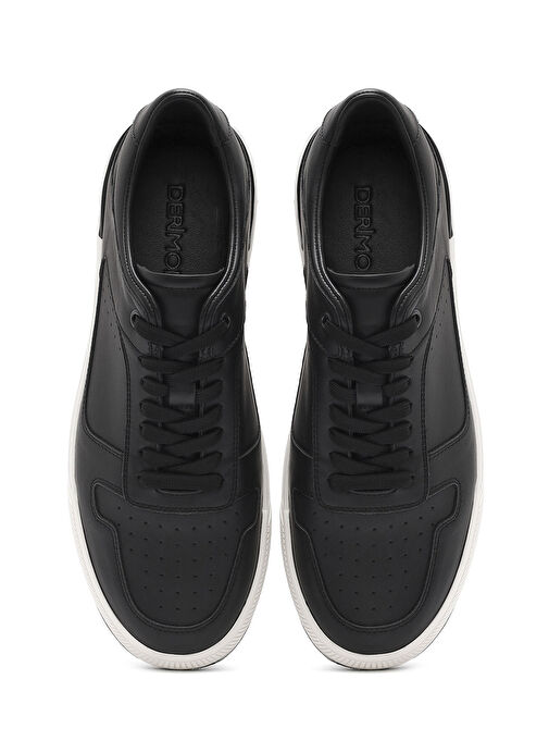Derimod Siyah Erkek Deri Sneaker 25SFD611418 - Görsel 8