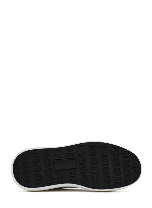 Derimod Derimod Erkek Beyaz Bağcıklı Kalın Tabanlı Deri Sneaker 25SFD611818 | Boyner Beyaz - 5. görsel
