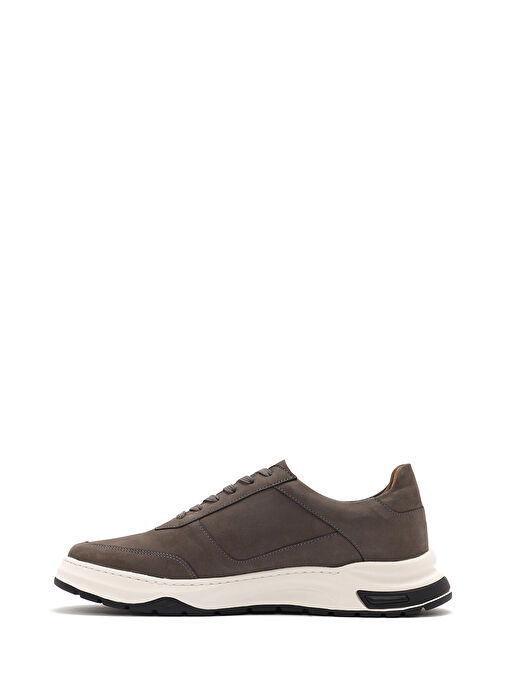 Derimod Gri Erkek Nubuk Sneaker 25SFD6119V3 - Görsel 3