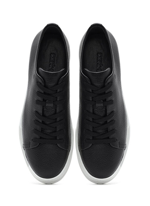 Derimod Siyah Erkek Deri Sneaker 25SFD6126FT - Görsel 8